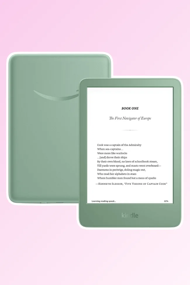 kindle amazon matcha green