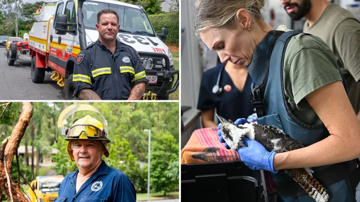 Meet the real life heroes from Cyclone Alfred