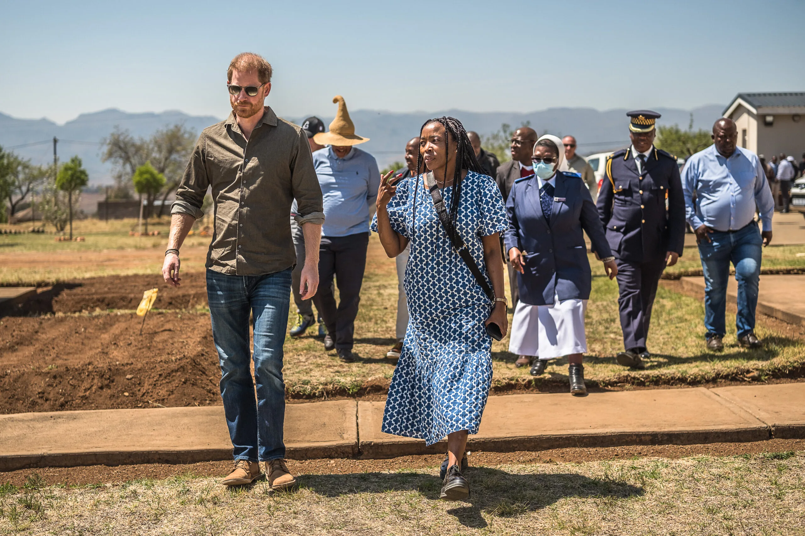 Prince Harry and Sentebale chair Sophie Chandauka
