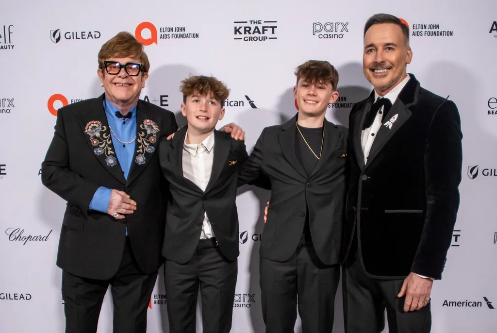 Elton John David Furnish Zachary Elijah