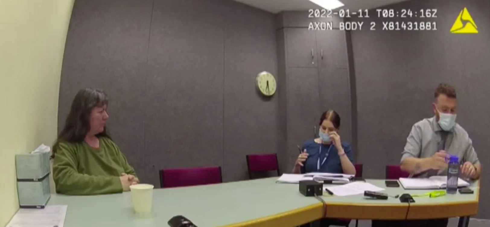 kerri struhs talking to police