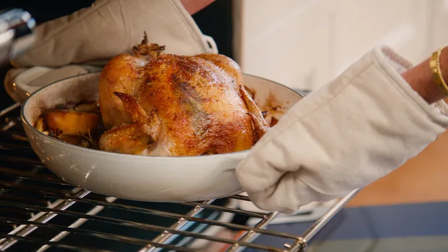 Roast chicken