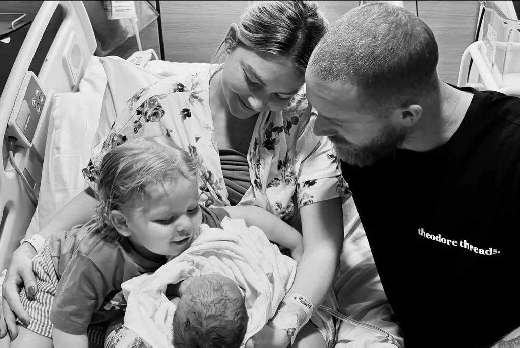 Sam Frost Jordie Hansen kids