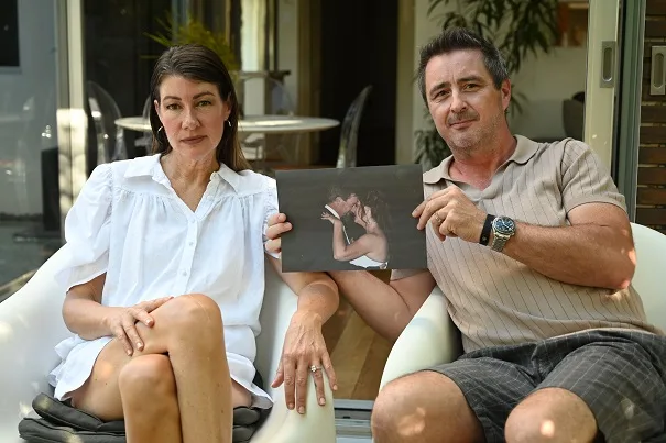 Ray's brother David and wife Sally