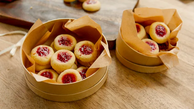 Thumbprint Cookies