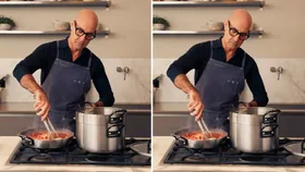 Recreate Stanley Tucci&rsquo;s kitchen magic with his stylish cookware