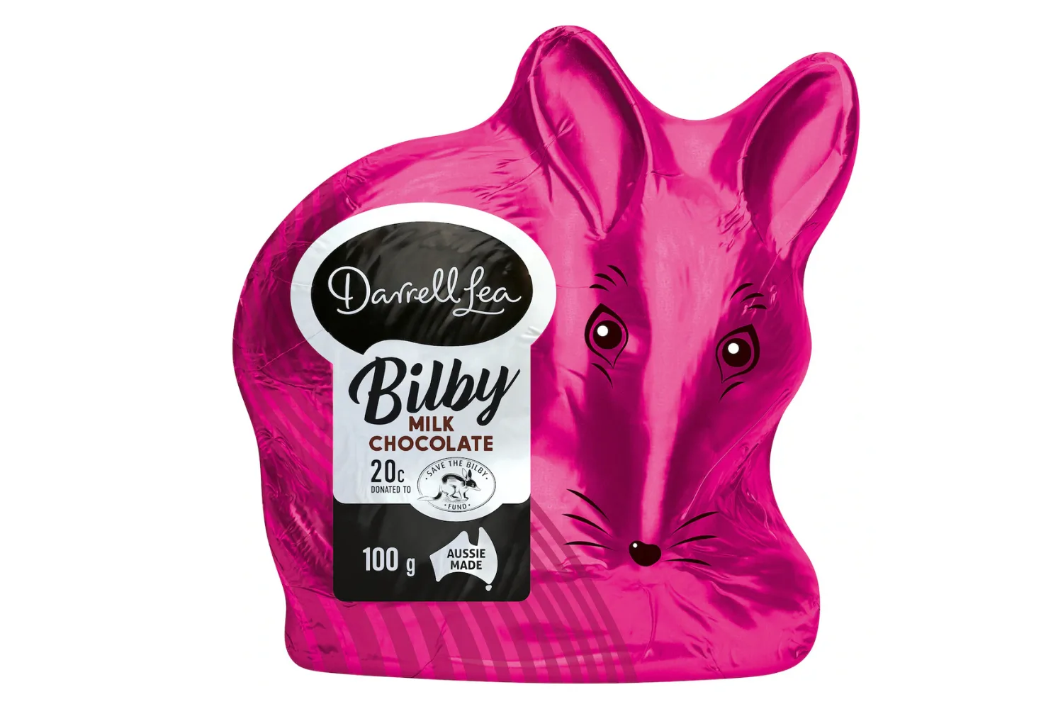 Darrell Lea Bilby Milk Chocolate 