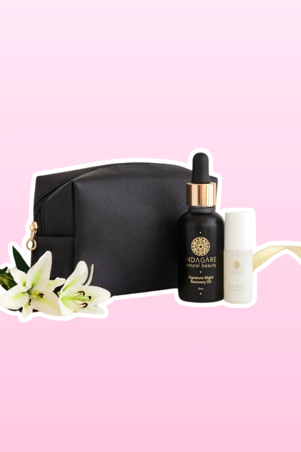 Indagare Beauty The Night Set with oil and eye roller