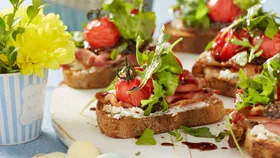 Breakfast Bruschetta