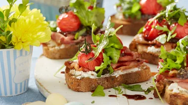 Breakfast Bruschetta