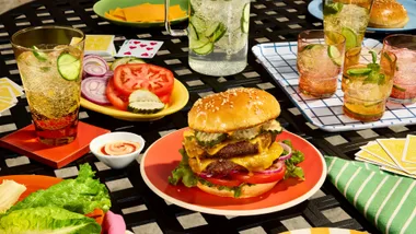 Iain “Huey” Hewitson’s Impossible Burger with the Lot puts plants front and centre