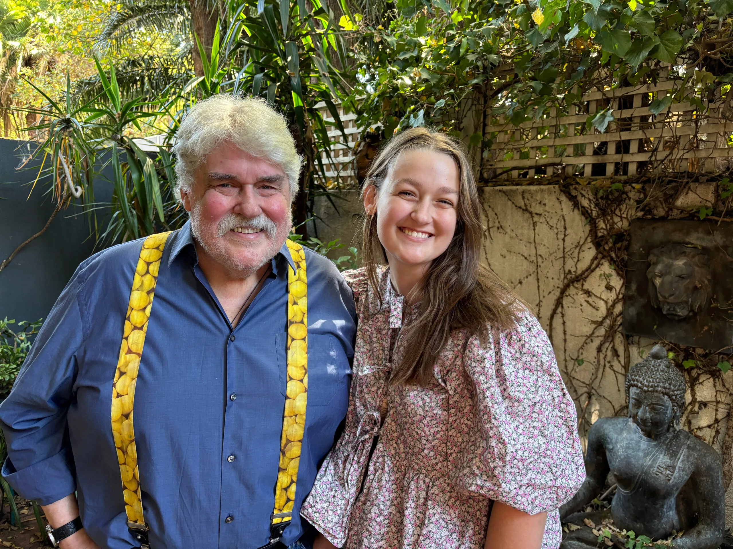 Iain Hewitson and his daughter Charlotte