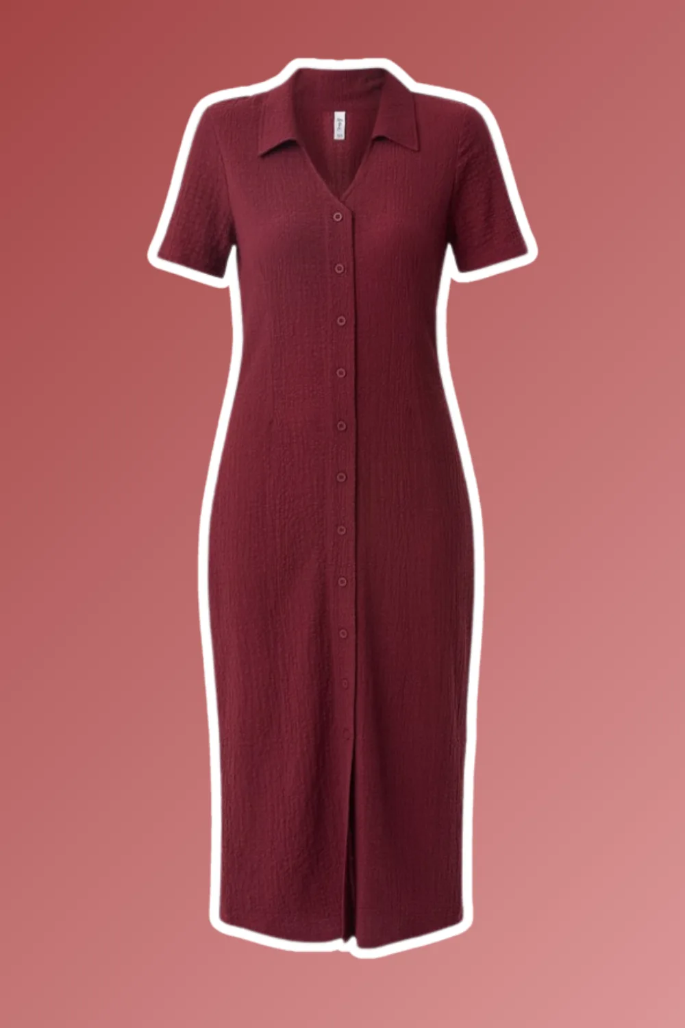 Big W knit bottom up midi dress