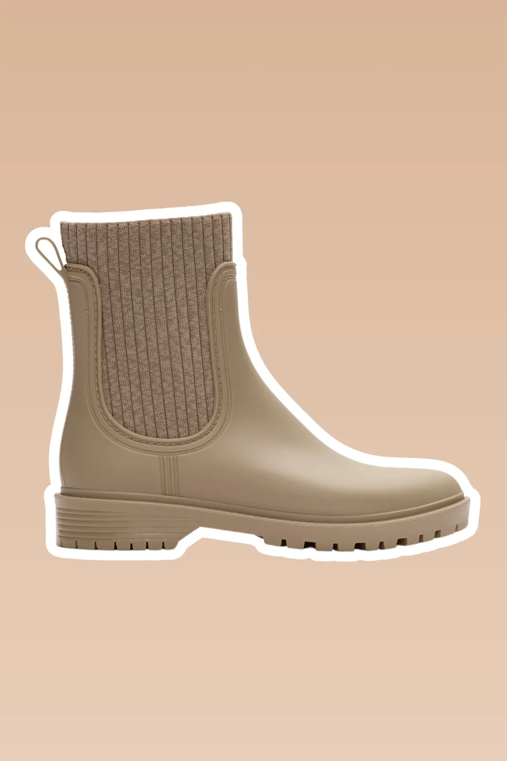 Seed heritage light brown rain boot