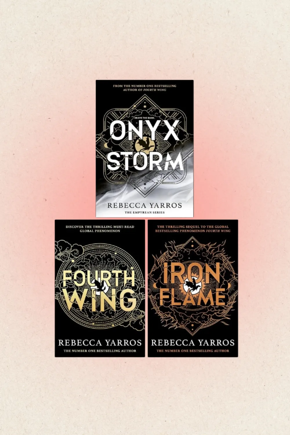 The Empyrean series collection by Rebecca Yarros