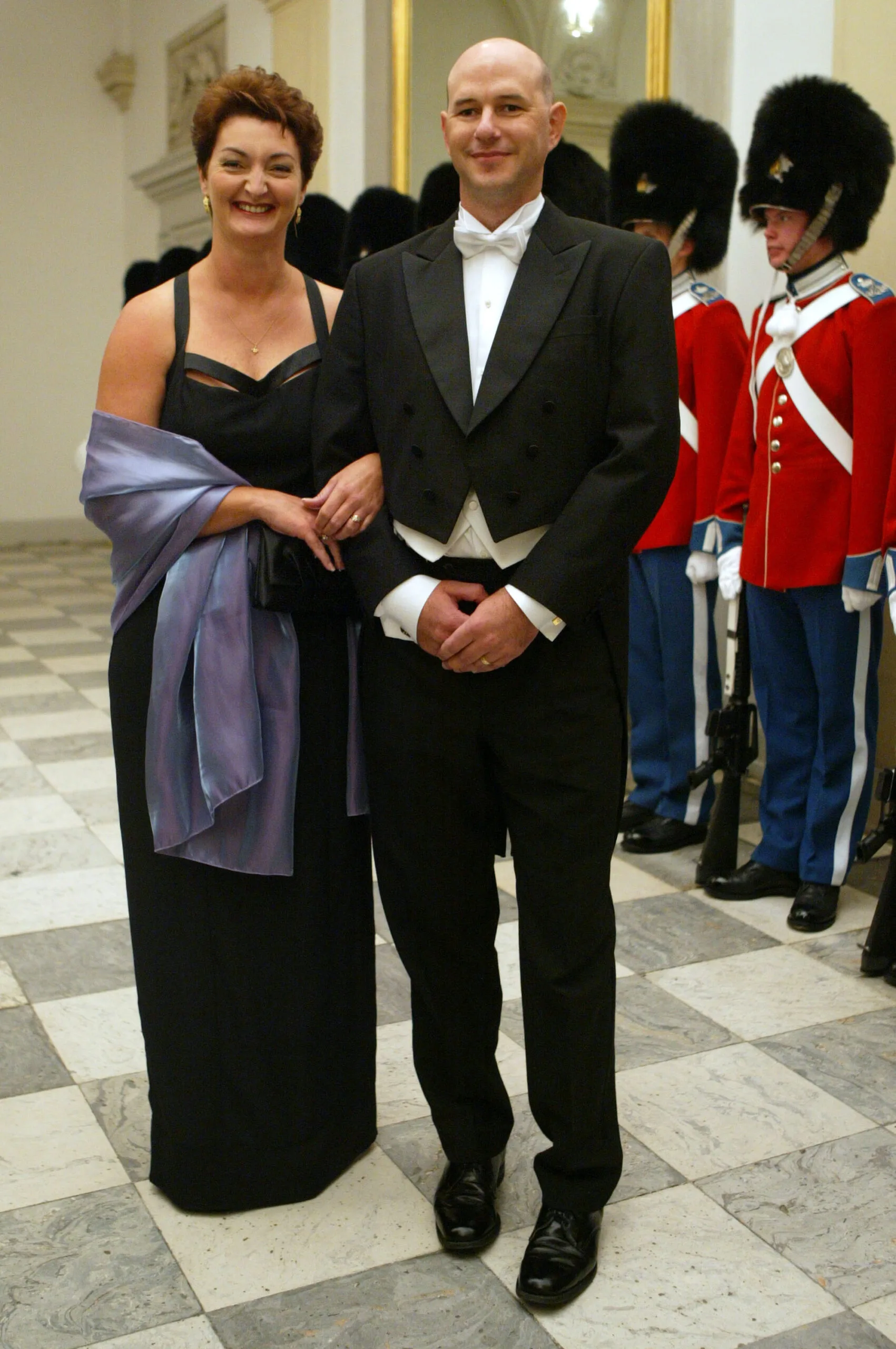 Queen Mary brother John and wife Leanne