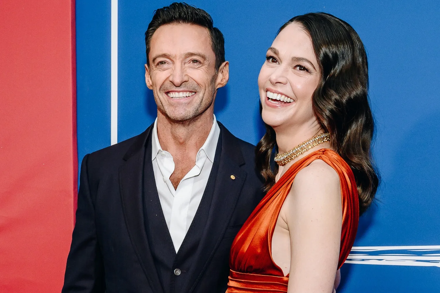 Dynamic Sutton Foster Makes Major Met Gala Debut Alongside Hugh Jackman Artwork Illustration Dynamic Sutton Foster Makes Major Met Gala Debut Alongside Hugh Jackman Artwork Illustration