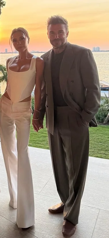 Victoria and David Beckham