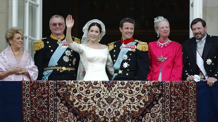 queen mary family wedding day