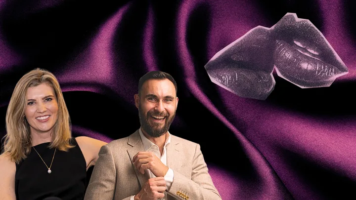Sex experts Alice Child and Cam Fraser