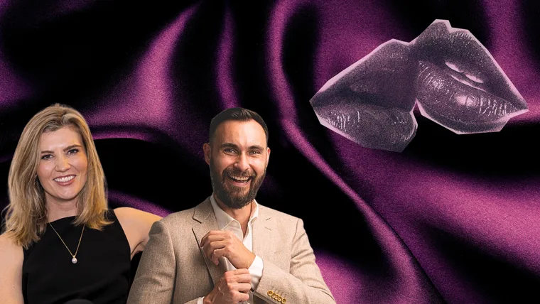 Sex experts Alice Child and Cam Fraser