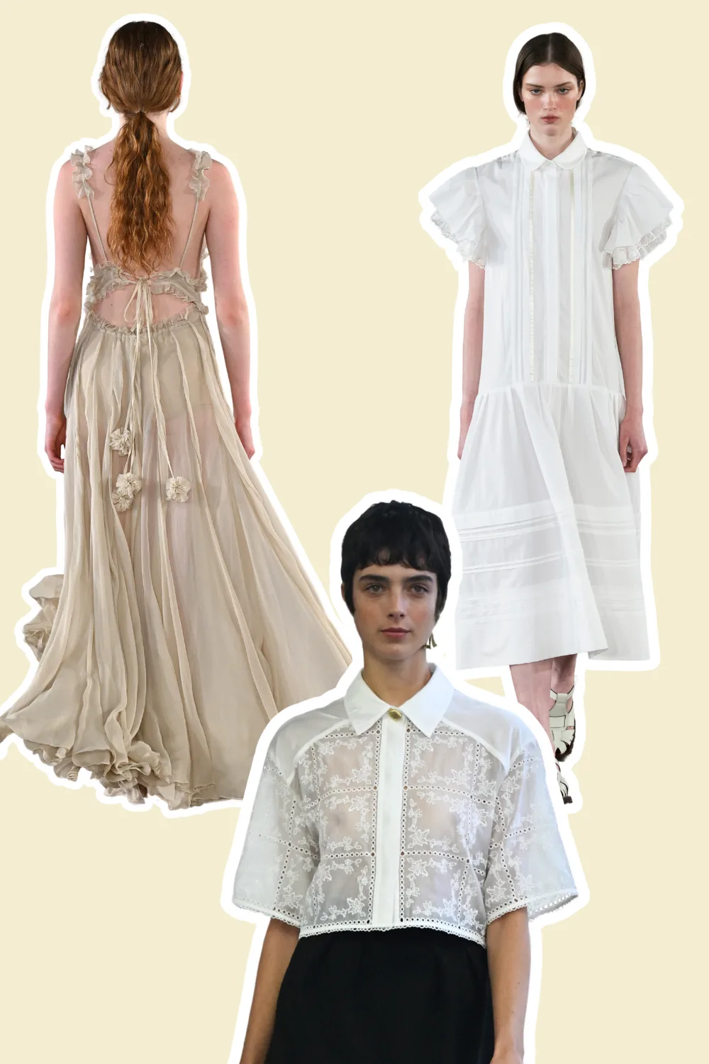 feminine trend seen on runways at Australian fashion week 2025 
