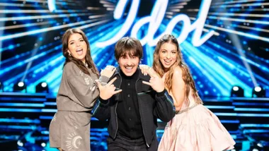 Australian Idol 2025 Iilysh, Marshall and Gisella.