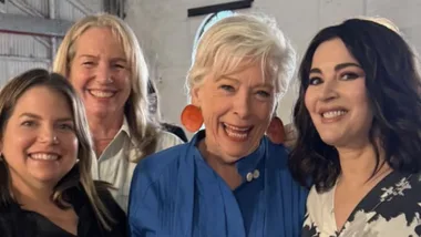 Maggie Beer Nigella Lawson Lee Matthews Australian Fashion Week