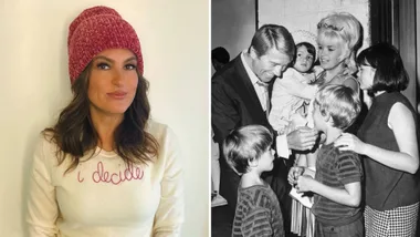 Mariska Hargitay and her family