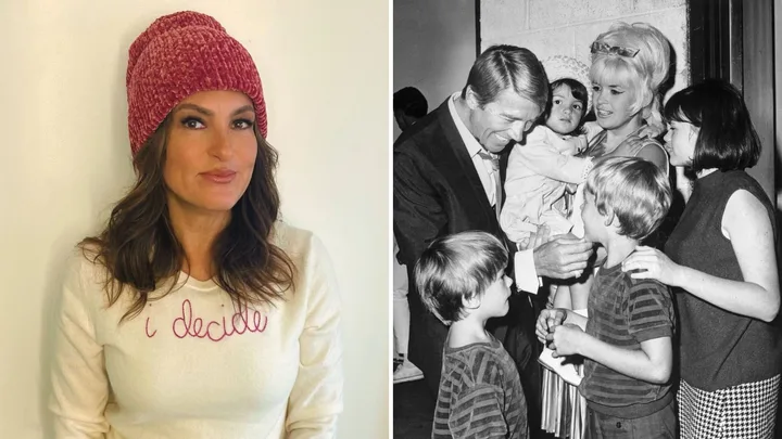 Mariska Hargitay and her family