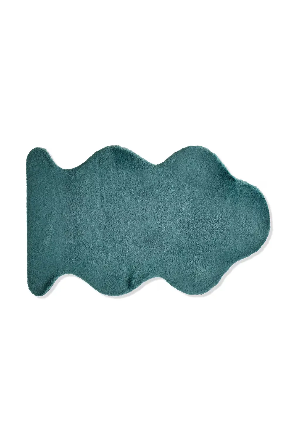 kmart green faux fur rug