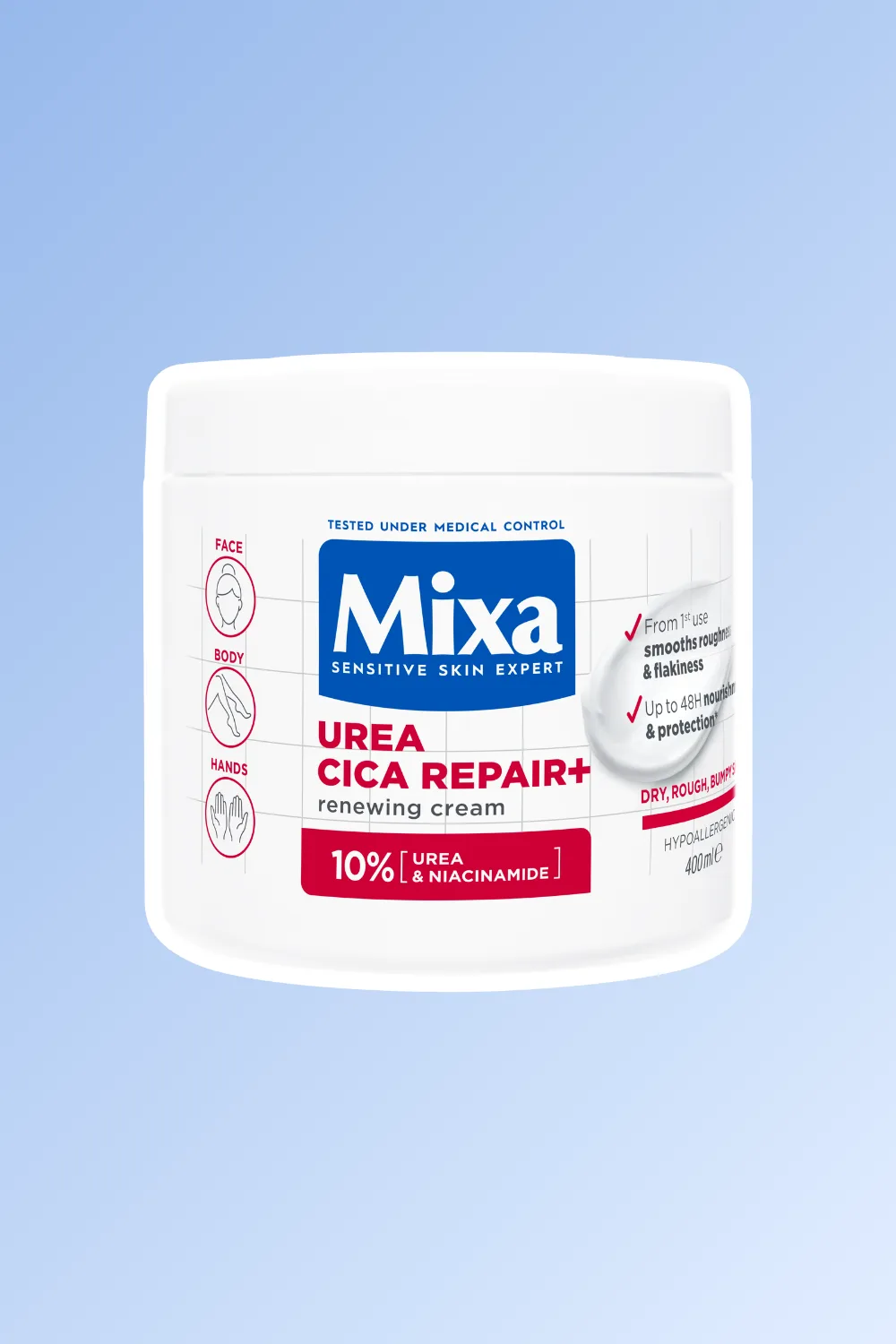 Mixa Urea Cica Repair Renewing Cream