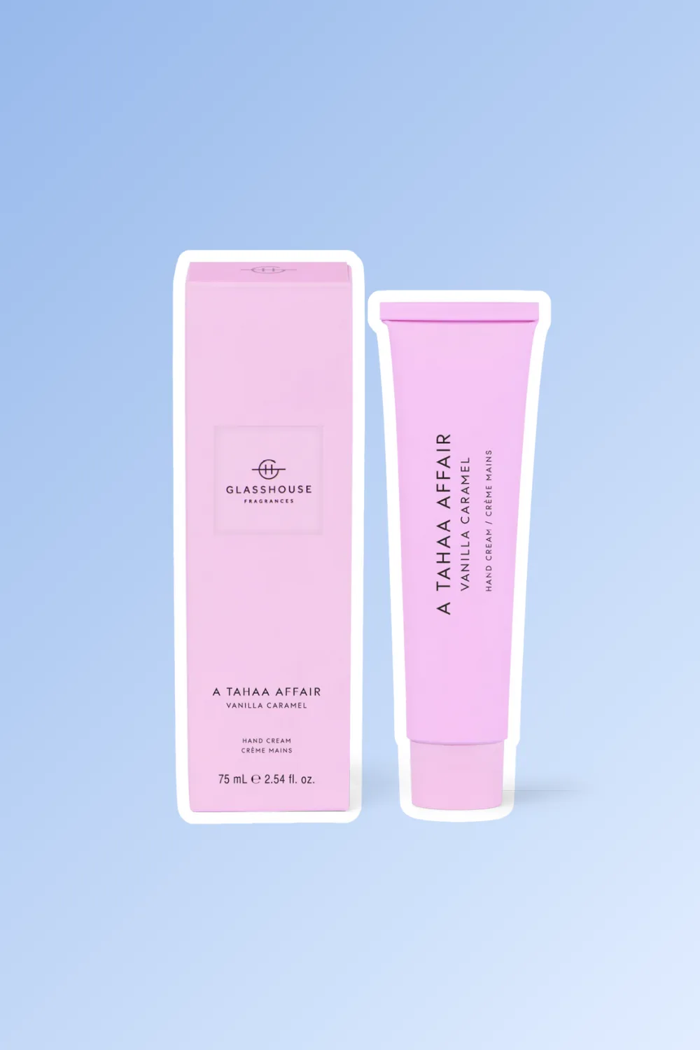 glasshouse fragrances tahaa affair vanilla caramel hand cream 