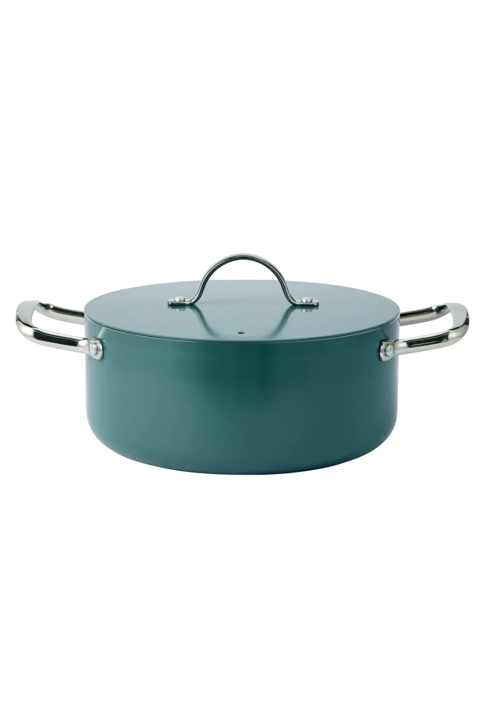 kmart green ceramic non stick casserole