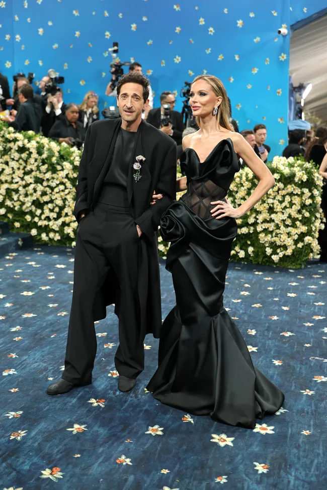 Adrien Brody and Georgina Chapman
