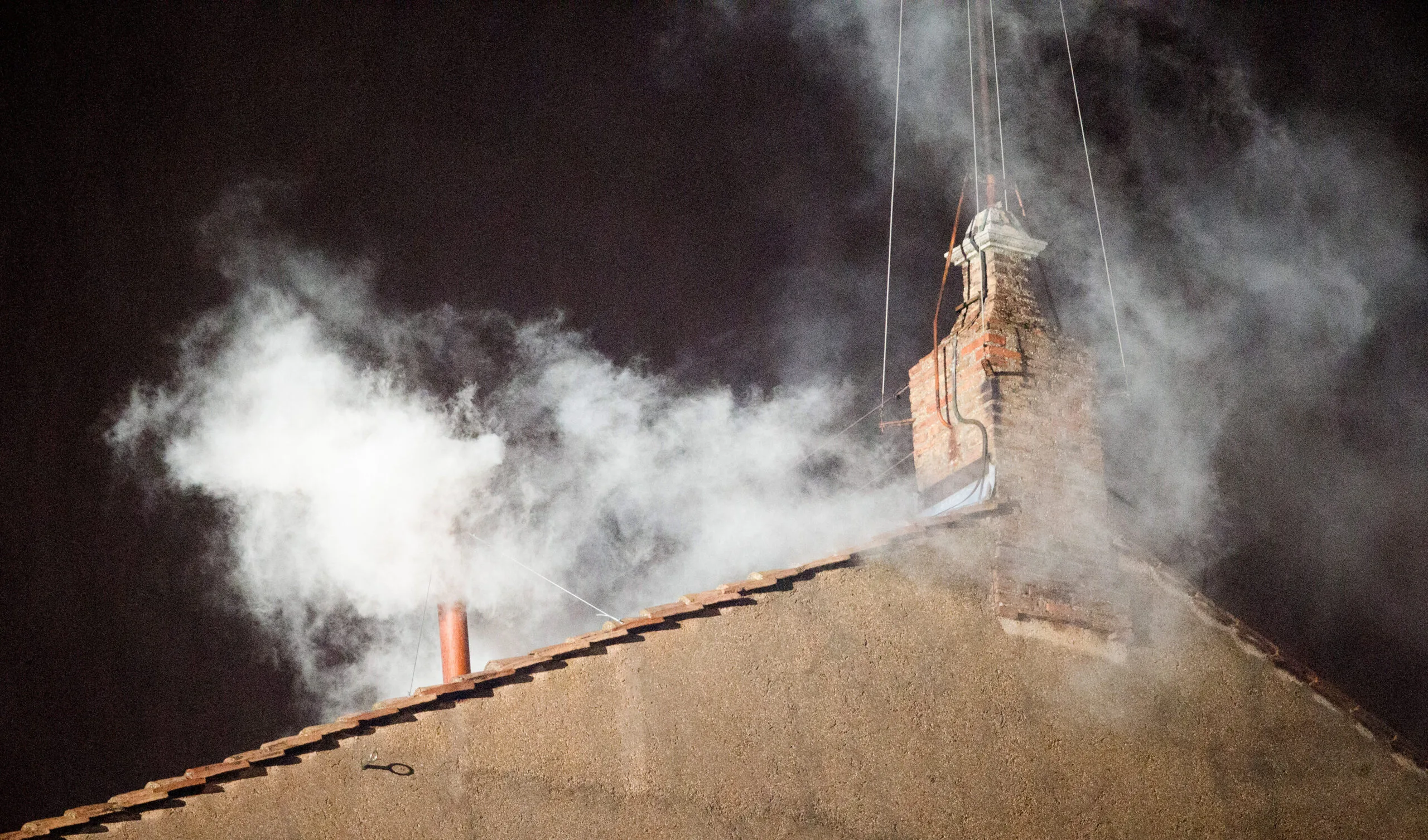 Sistine chapel chimney