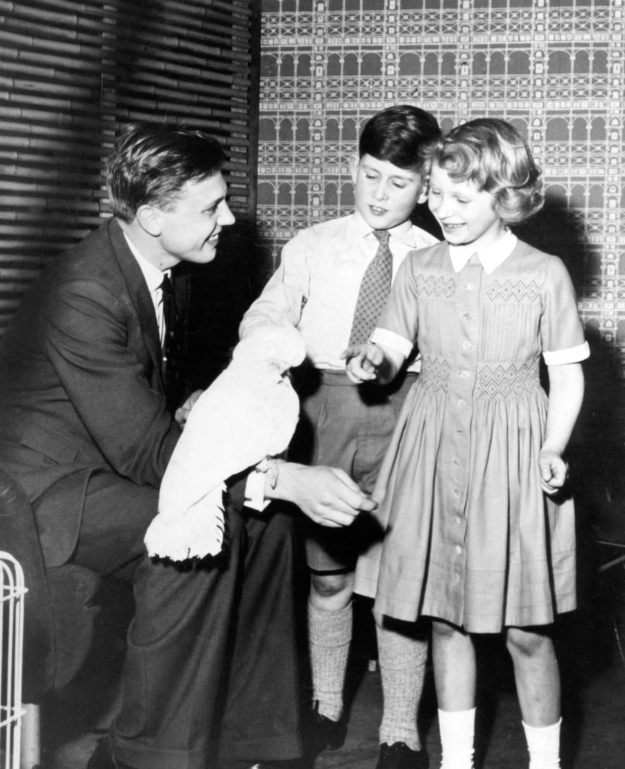 David Attenborough King Charles Princess Anne as kids