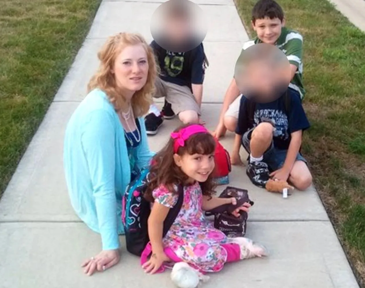 Natalia Grace with adopted family