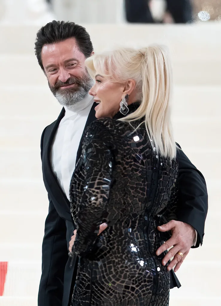 Hugh Jackman and Deborra-Lee Furness at the Met Gala