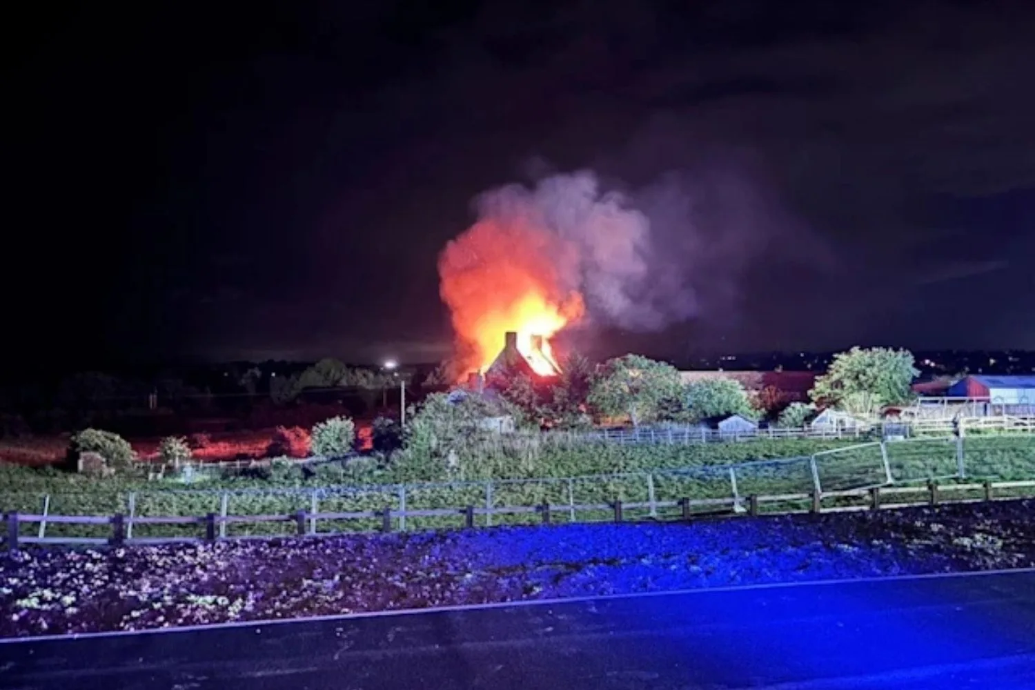 althorp house fire