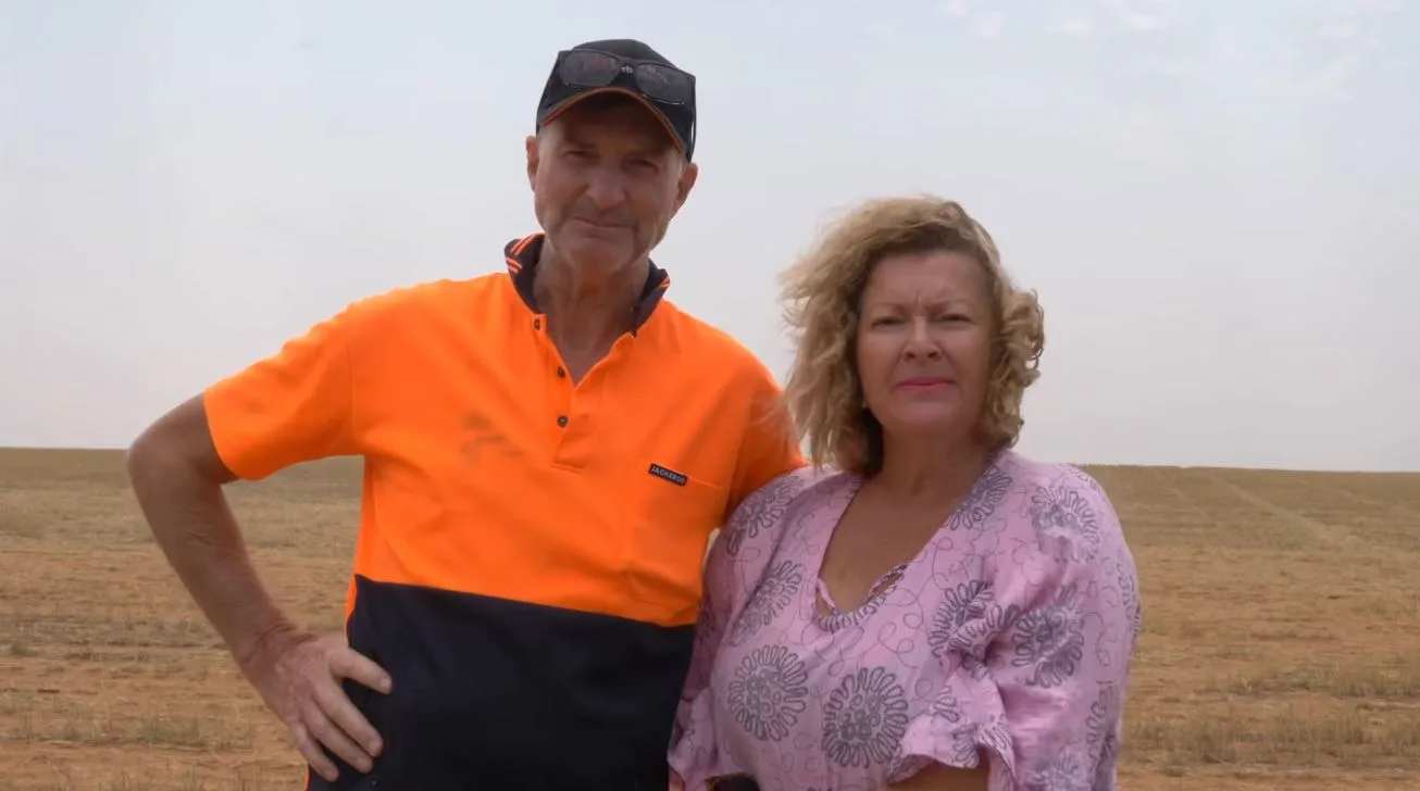 John and Bernadette Freeth farmer thomas parents