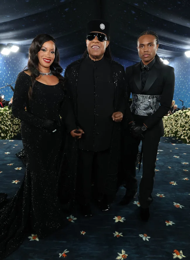 Tomeeka Robyn Bracy, Stevie Wonder, and Kailand Morris