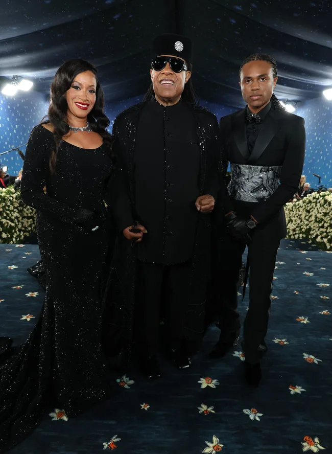 Tomeeka Robyn Bracy, Stevie Wonder, and Kailand Morris