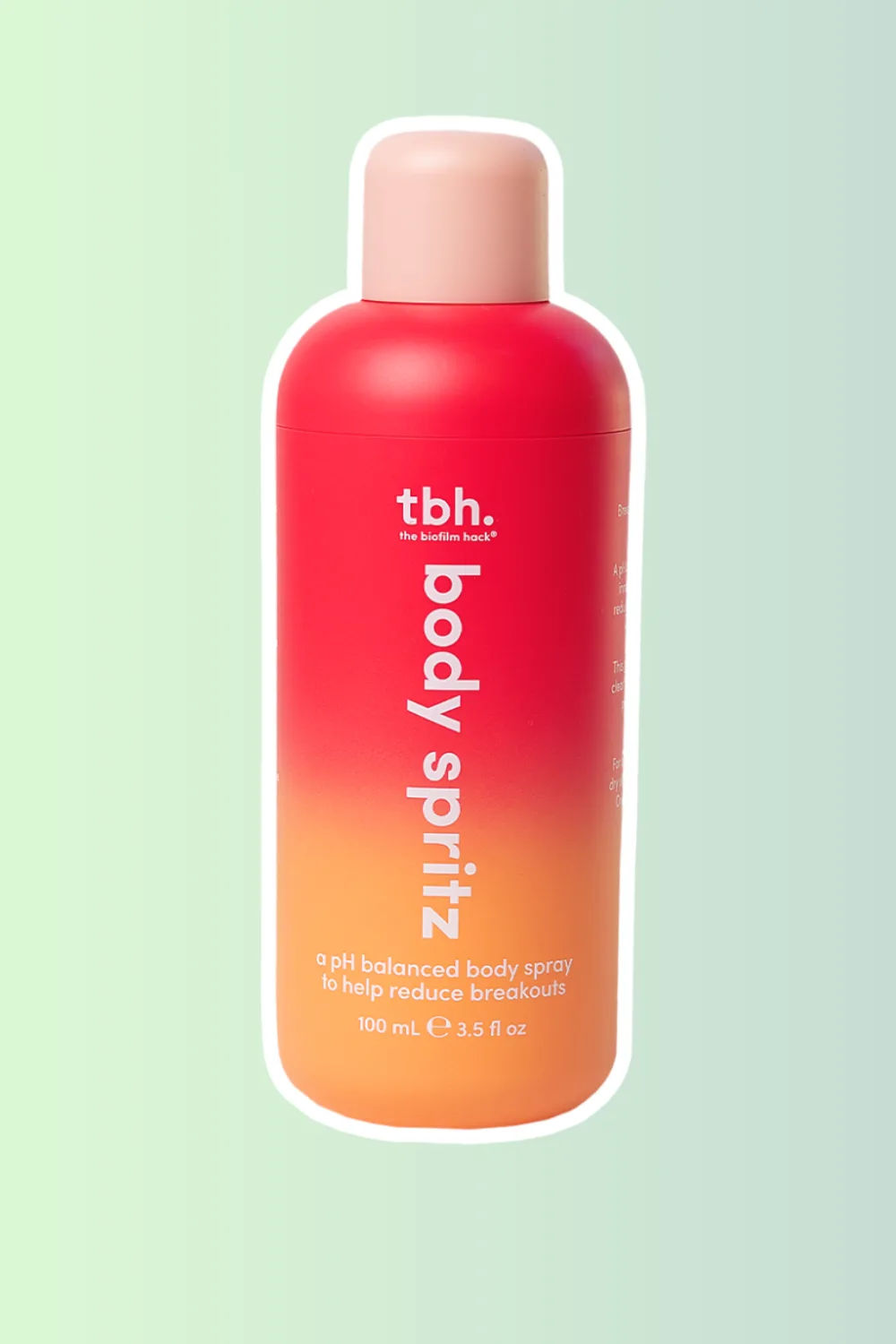 tbh skincare body spritz