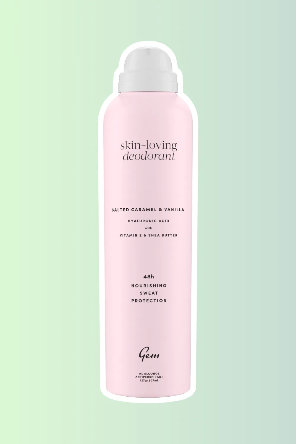 gem skin loving deodorant salted caramel vanilla