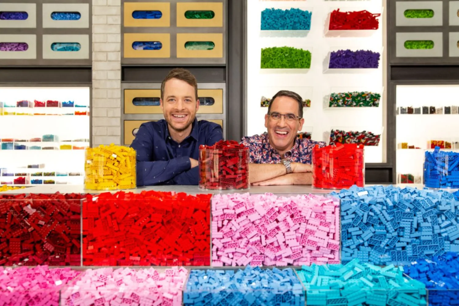 Hamish Blake Ryan McNaught LEGo Masters 