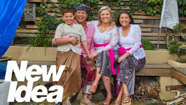 Laura and Ketut star Kadek with children