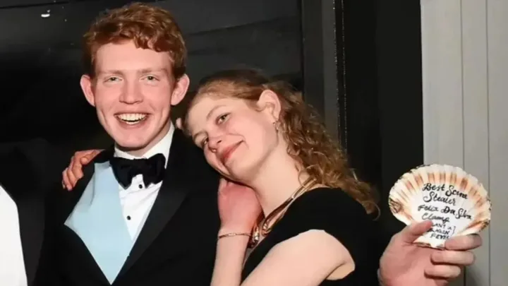 Lady Louise Windsor and Felix da Silva Clamp