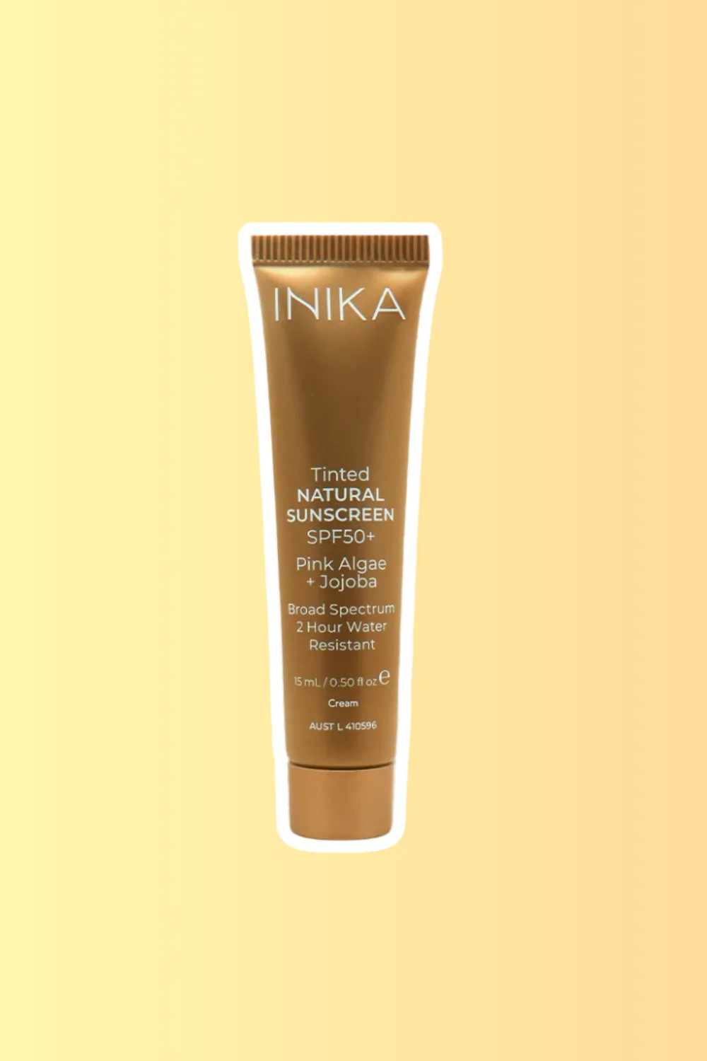 INIKA Organic Tinted Natural Sunscreen SPF50+