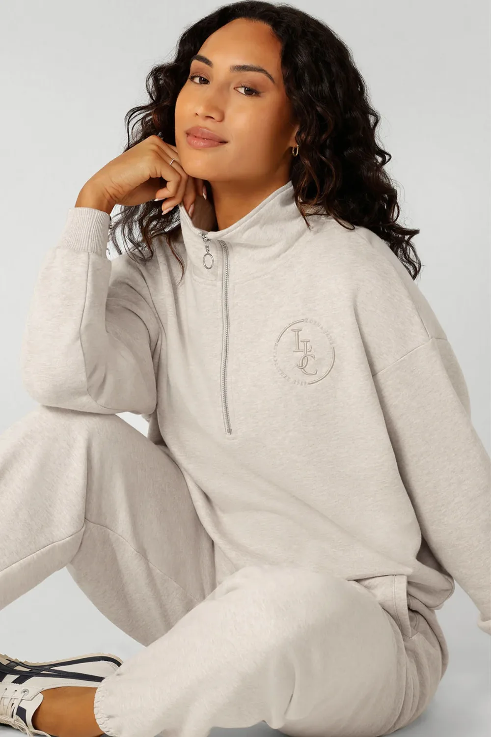 Lorna Jane LJC Heritage Quarter Zip Sweat